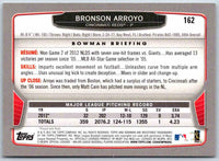 2014 Bowman Bronson Arroyo #162
