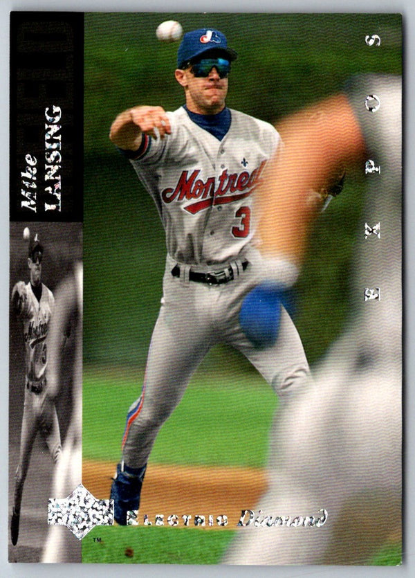 1993 Upper Deck Mike Lansing #677 Rookie