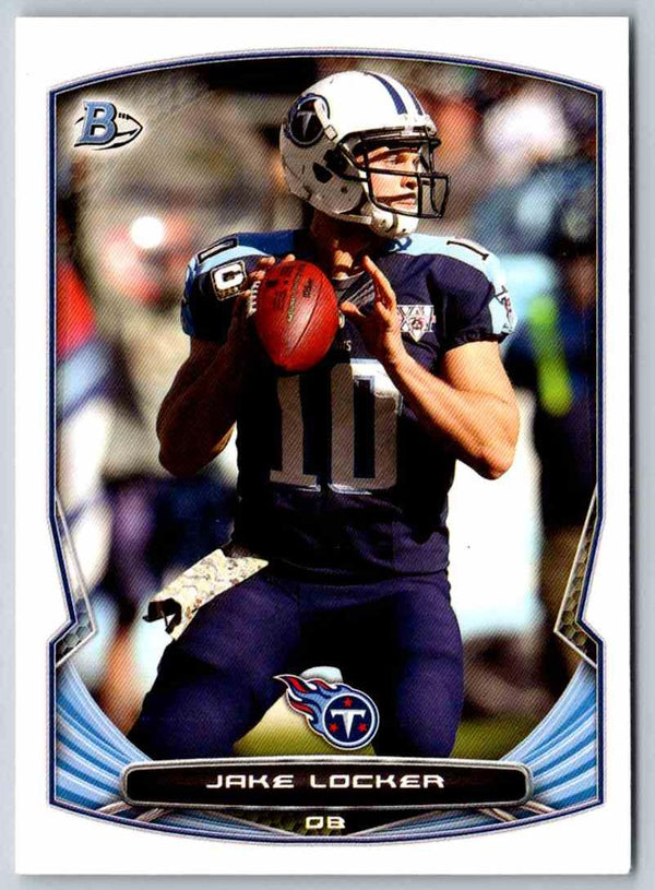 2014 Bowman Football Jake Locker #60