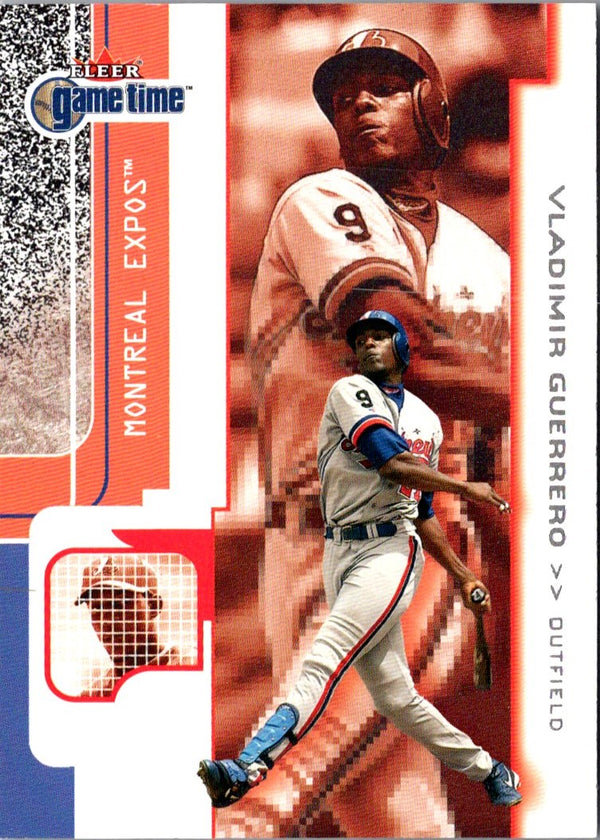 2001 Fleer Game Time Vladimir Guerrero #33