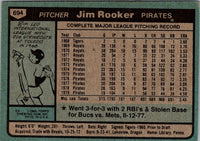 1980 Topps Jim Rooker #694