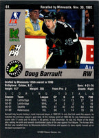 1993 Classic Pro Prospects Doug Barrault #61