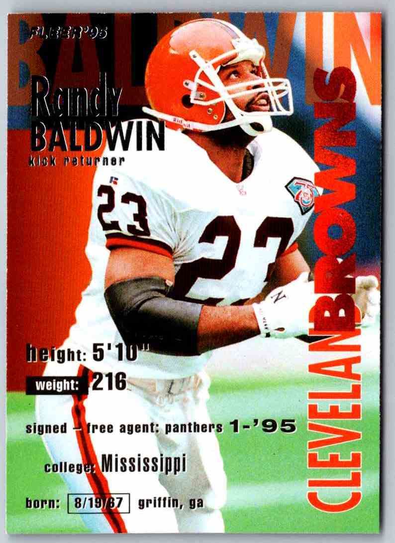 1995 Fleer Randy Baldwin