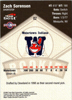1999 Team Best Zach Sorensen #82