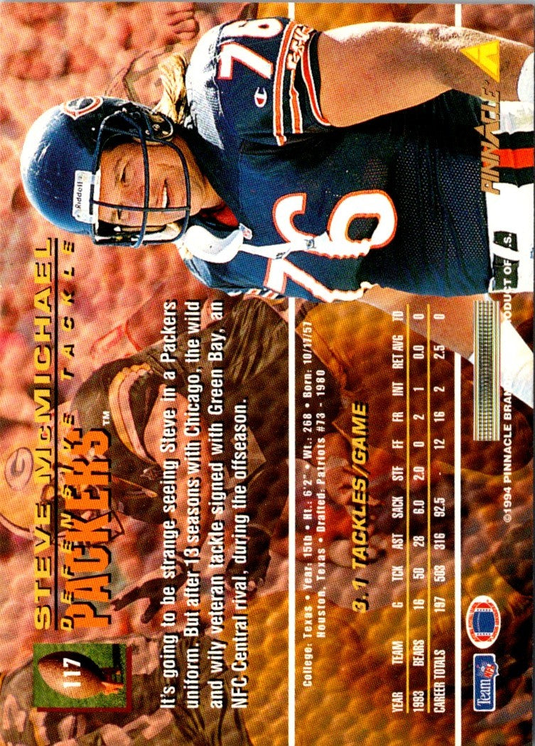 1994 Pinnacle Steve McMichael