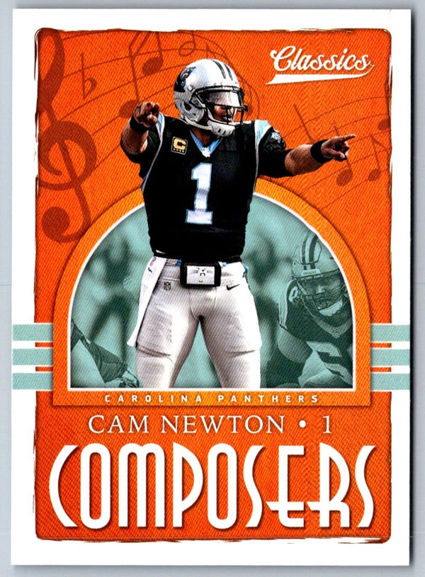 2018 Panini Classics Composers Cam Newton #10