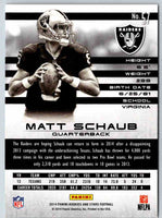 2014 Panini Rookies And Stars Matt Schaub #57