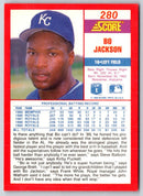 1990 Score Promos Bo Jackson