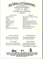 2012 Topps Allen & Ginter Joakim Soria #72