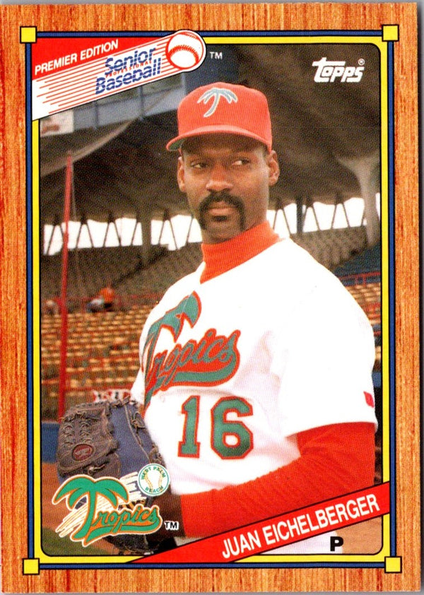 1989 Topps Senior League Juan Eichelberger #123