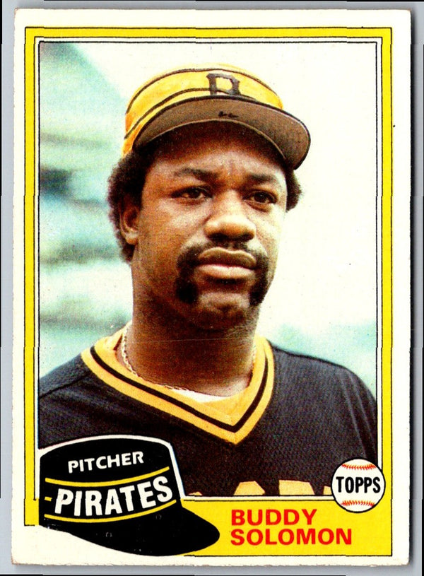 1981 Topps Buddy Solomon #298