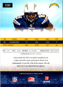 2007 Donruss Gridiron Gear Antonio Gates