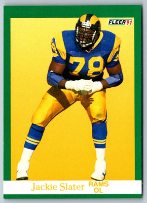 1991 Fleer Jackie Slater #275