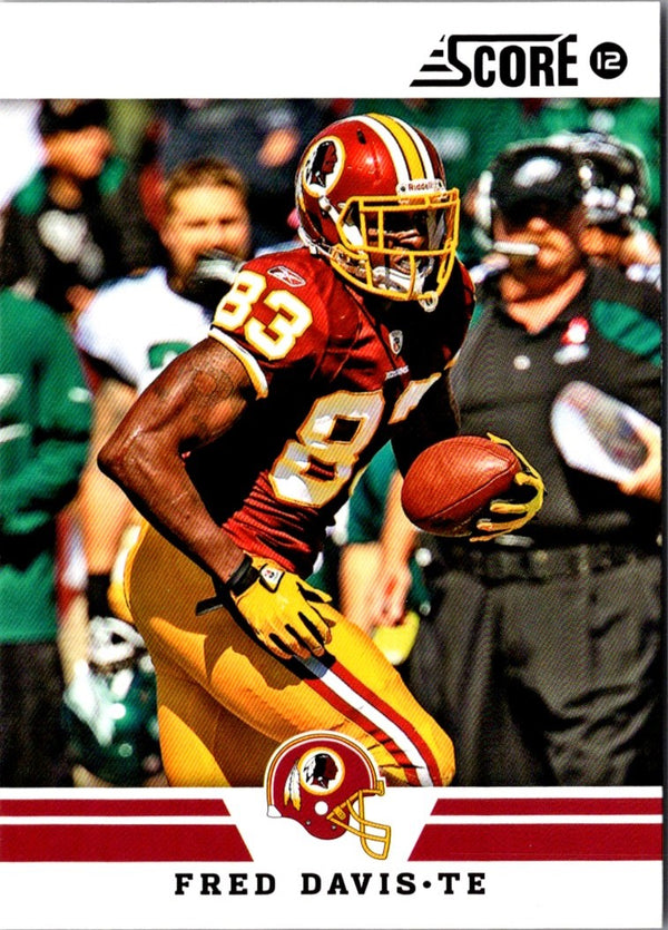 2012 Score Fred Davis #116