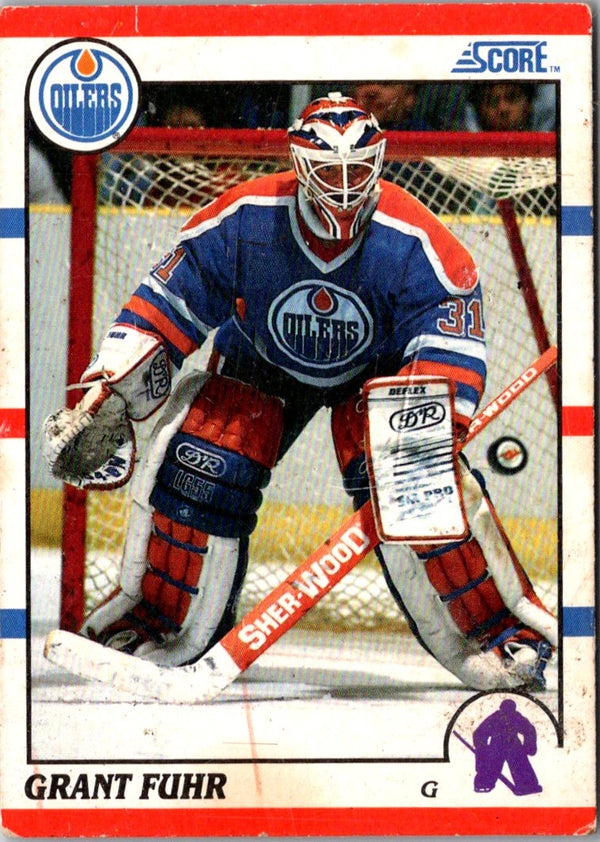 1990 Score Grant Fuhr #275
