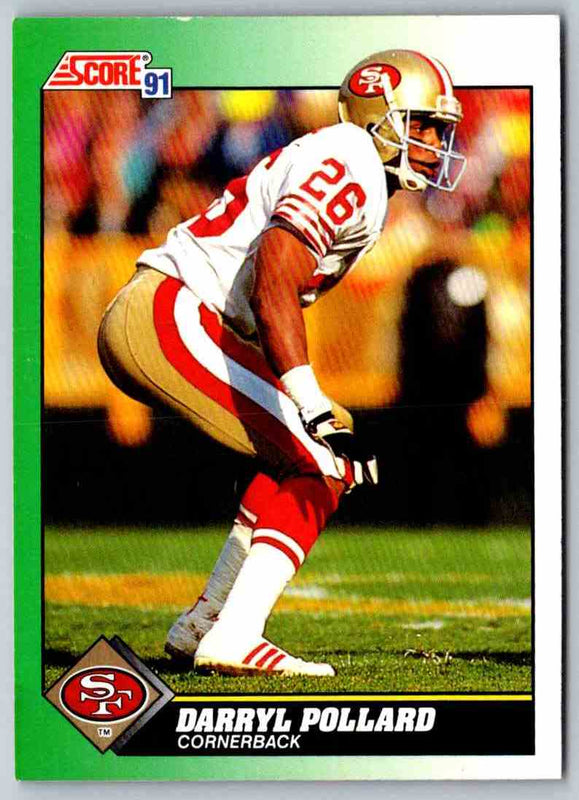 1991 Score Darryl Pollard #309