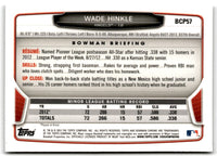 2013 Bowman Chrome Prospects Wade Hinkle #BCP57