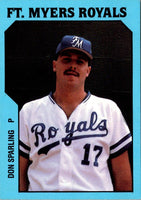 1985 TCMA Ft. Myers Royals Don Sparling #5