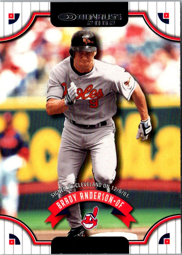 2002 Donruss Brady Anderson #53