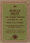 1984 Topps Marcus Allen