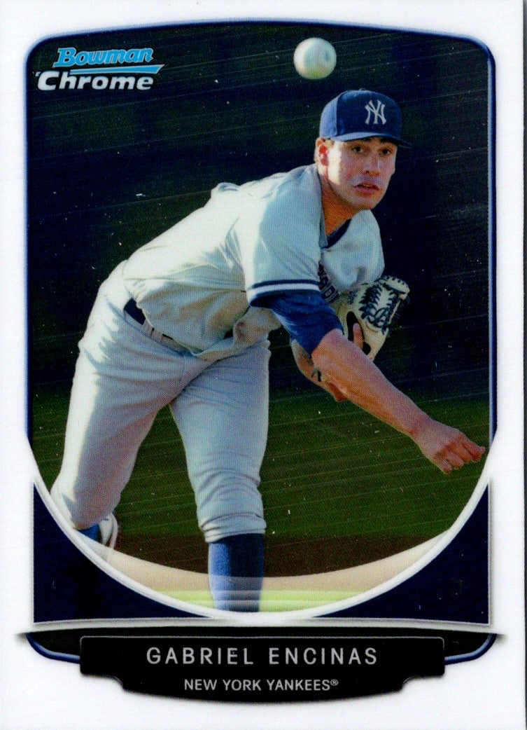 2013 Bowman Chrome Prospects Gabriel Encinas