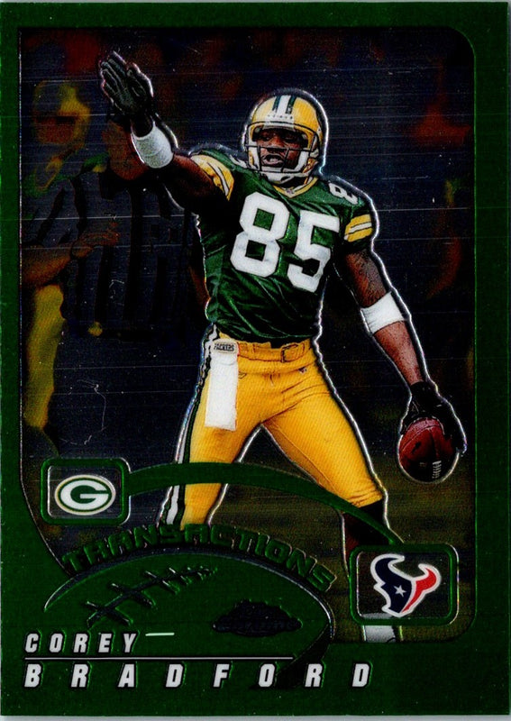 2002 Topps Chrome Corey Bradford #62