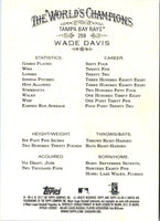 2012 Topps Allen & Ginter Wade Davis #259