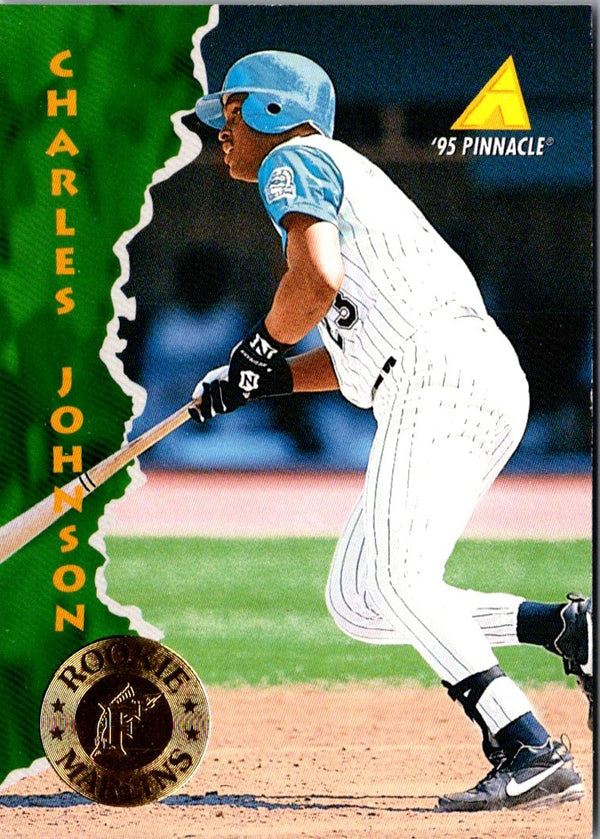 1995 Pinnacle Charles Johnson #158