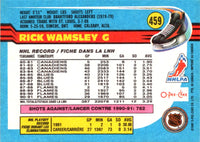 1991 O-Pee-Chee Rick Wamsley #459