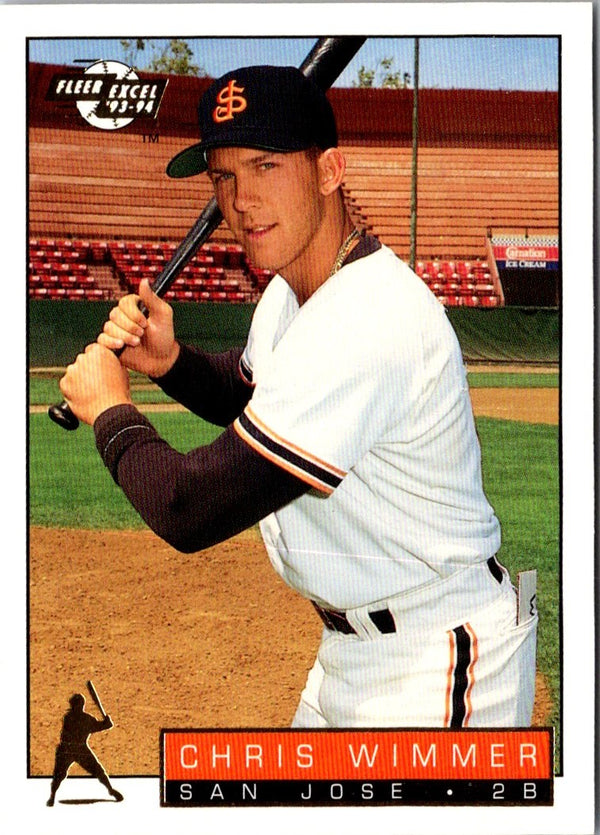 1993 Fleer Excel Chris Wimmer #297