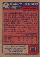 1985 Topps Barry Redden #85 Rookie