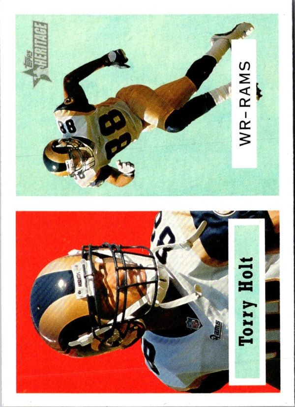 2002 Topps Heritage Torry Holt #126
