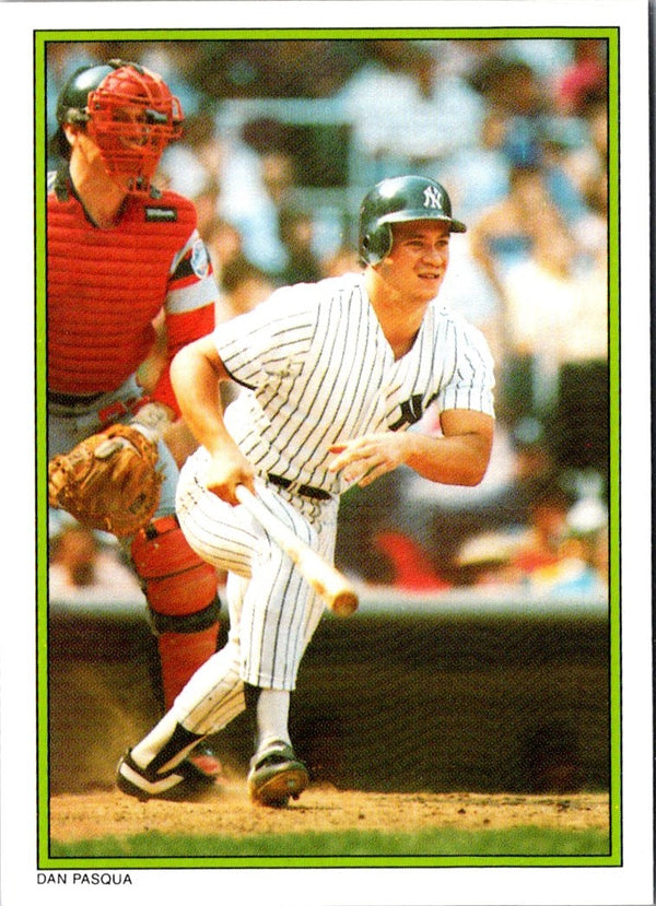 1986 Topps Glossy Dan Pasqua #20