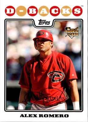 2008 Topps Alex Romero #538 Rookie