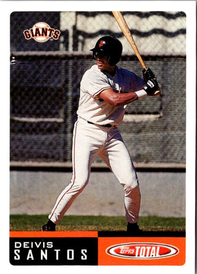 2002 Topps Total Deivis Santos #836