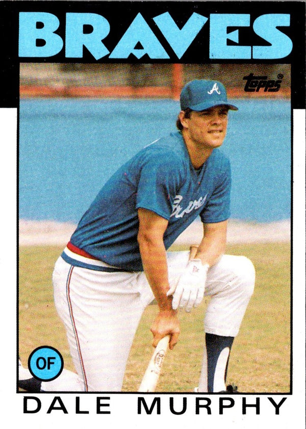 1986 Topps Dale Murphy #600