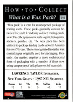 1992 Ultimate WLAF What is a Wax Pack? #194