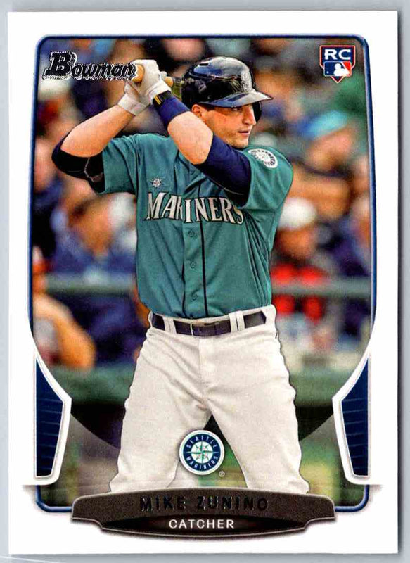 2013 Bowman Mike Zunino #44