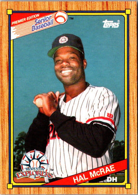 1989 Topps Senior League Hal McRae #122