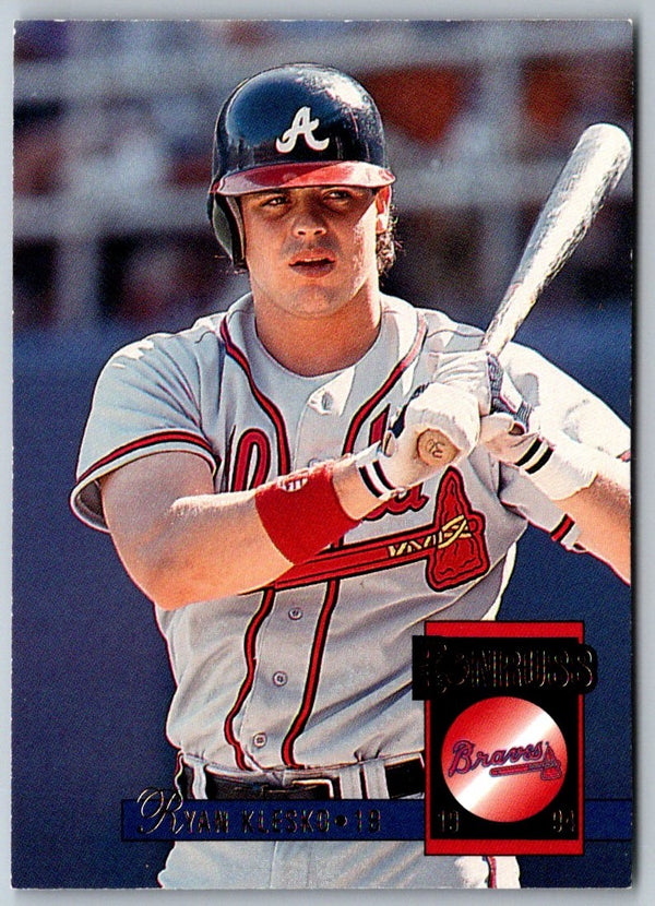 1994 Donruss Ryan Klesko #617