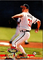 1993 Stadium Club First Day Production Greg Maddux #750