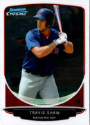 2013 Bowman Chrome Prospects Travis Shaw