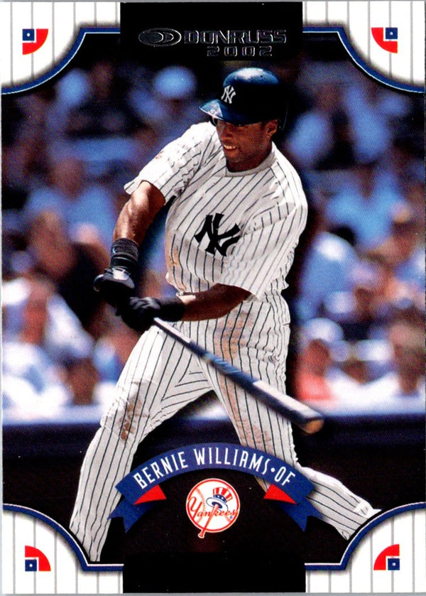 2002 Donruss Bernie Williams #39