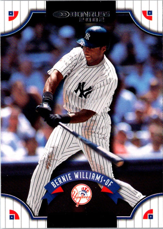 2002 Donruss Bernie Williams #39