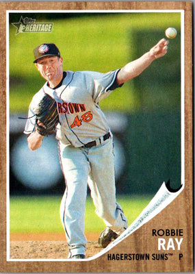 2011 Topps Heritage Minor League Robbie Ray #200