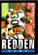 1985 Topps Barry Redden