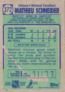 1990 Topps Mathieu Schneider