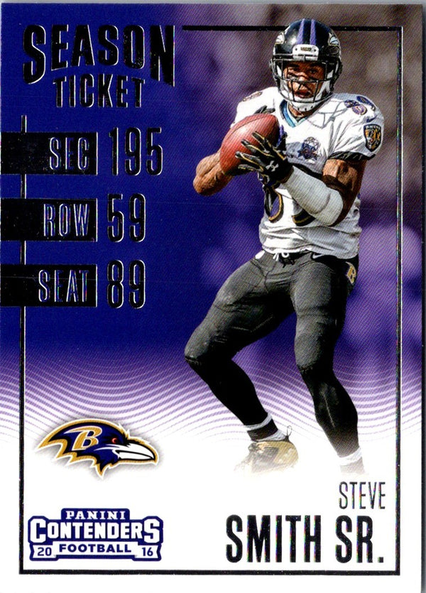 2016 Panini Contenders Steve Smith Sr. #79