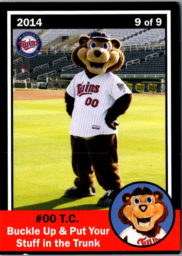 2014 Minnesota Twins Police TC Bear #9