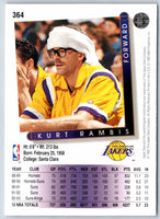 1993 Upper Deck Kurt Rambis #364